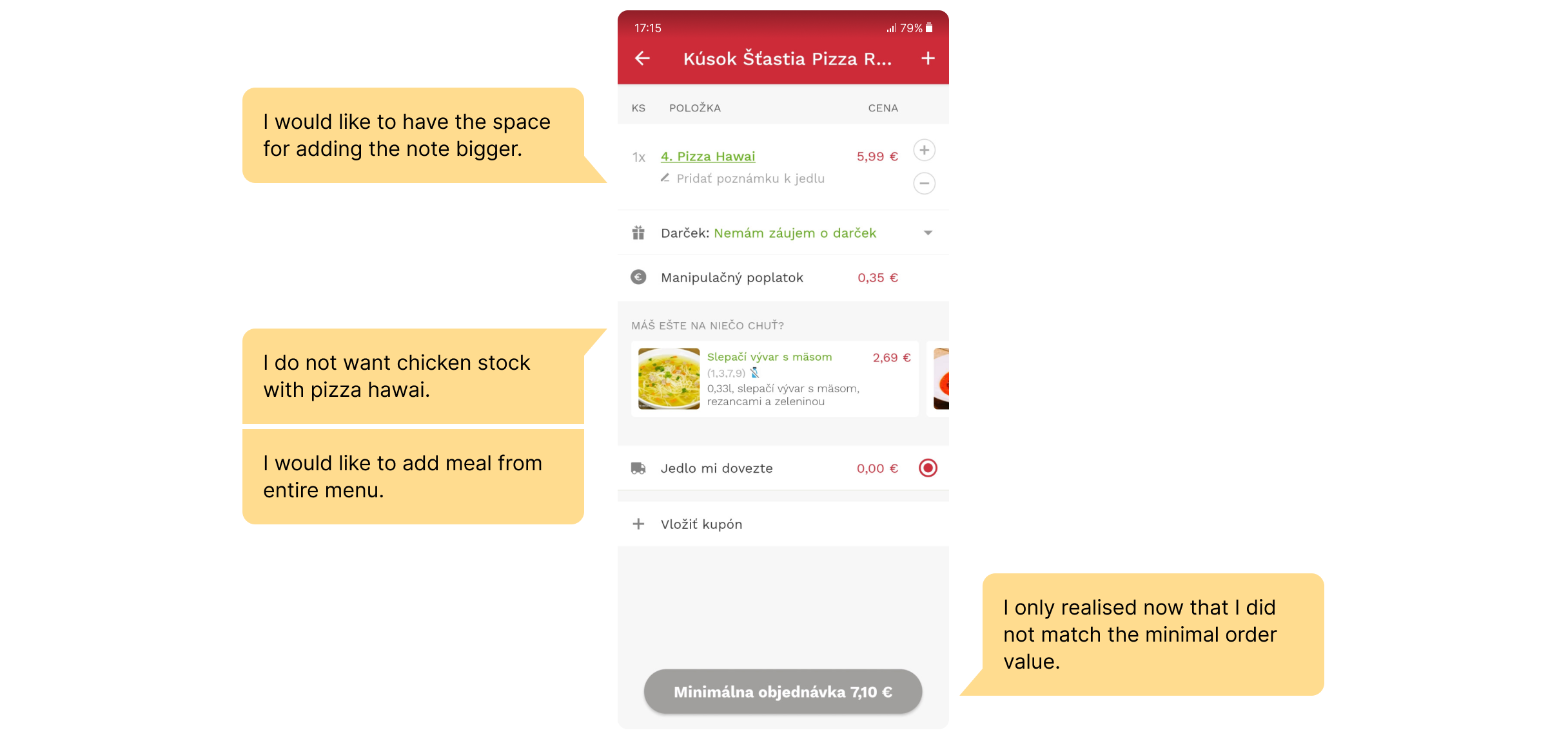 Improving customer experience through UX research for Bistro.sk