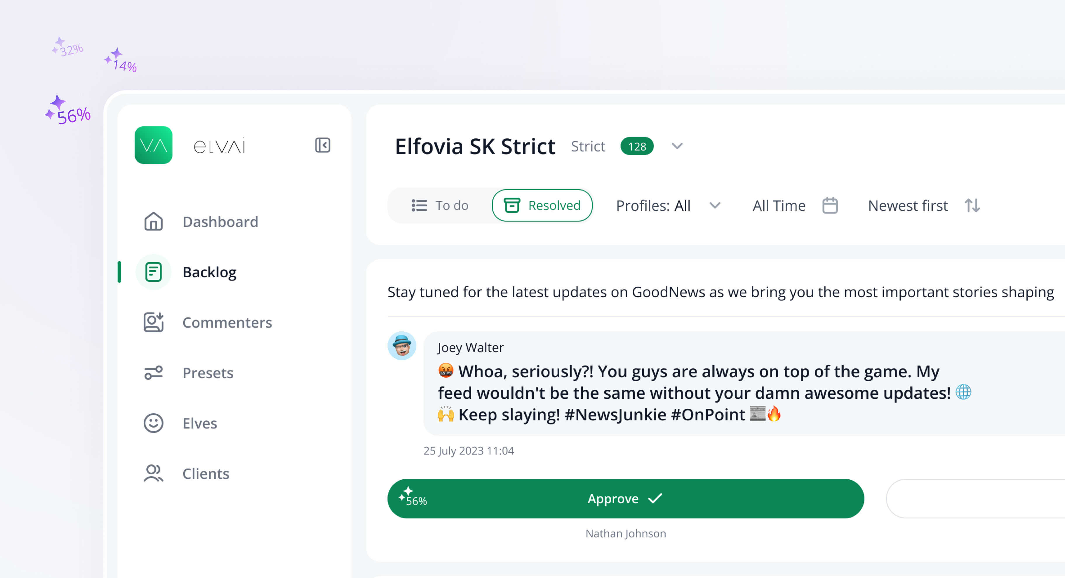Tvoříme bezpečnější digitální prostor s AI moderováním obsahu pro Elv.ai
