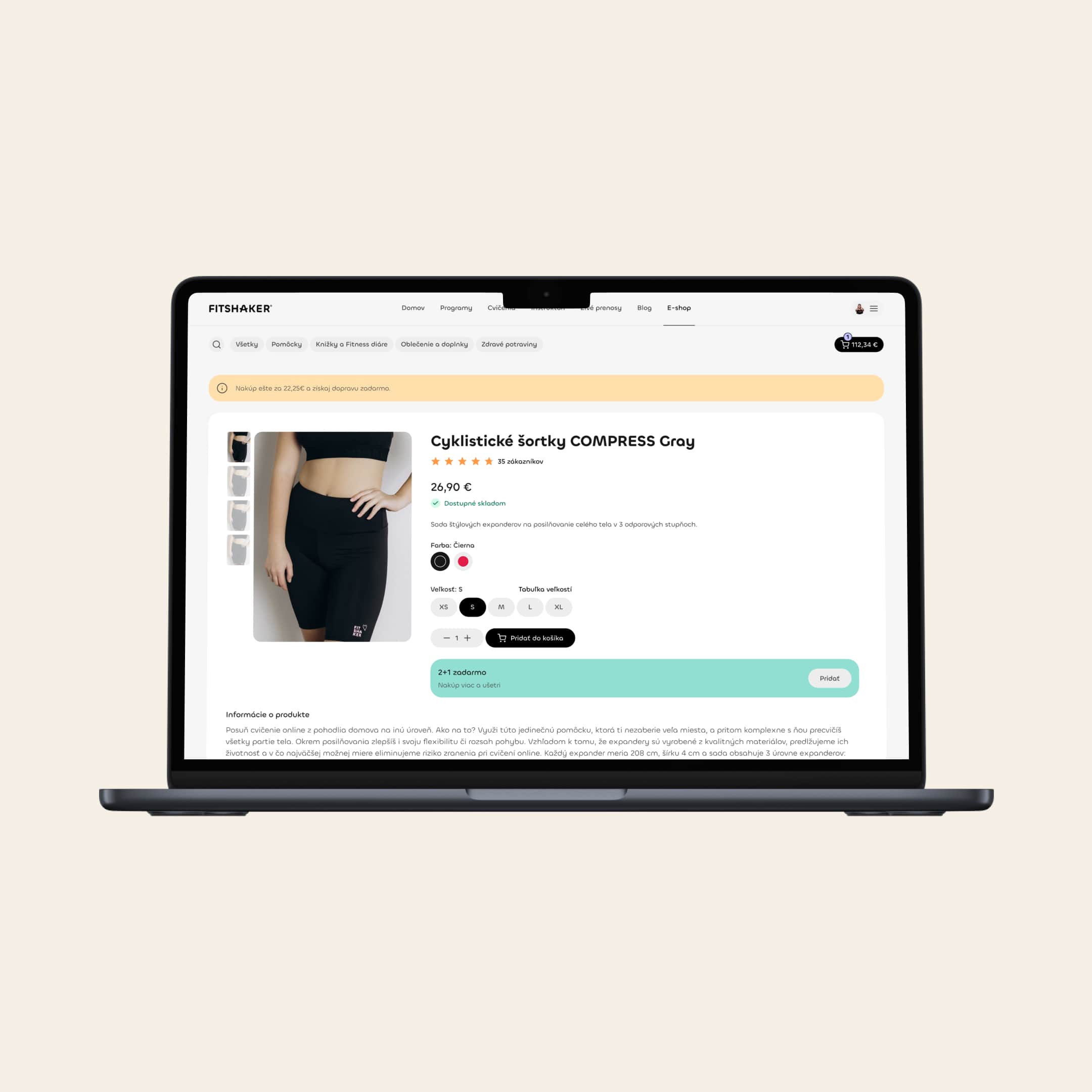 Konzistentný online zážitok pre Fitshaker, najväčšiu fitness komunitu na Slovensku