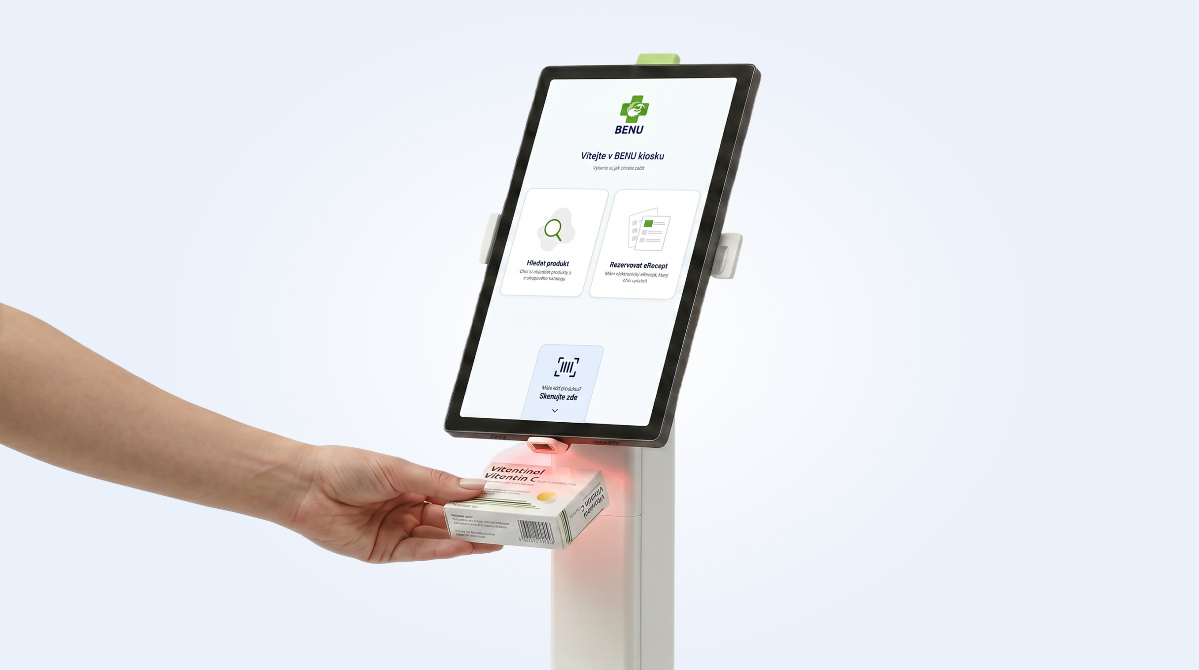 BENU Kiosk: samoobslužný zážitok v lekárni, ktorý skracuje čakanie a vedie zákazníkov k správnemu ďalšiemu kroku