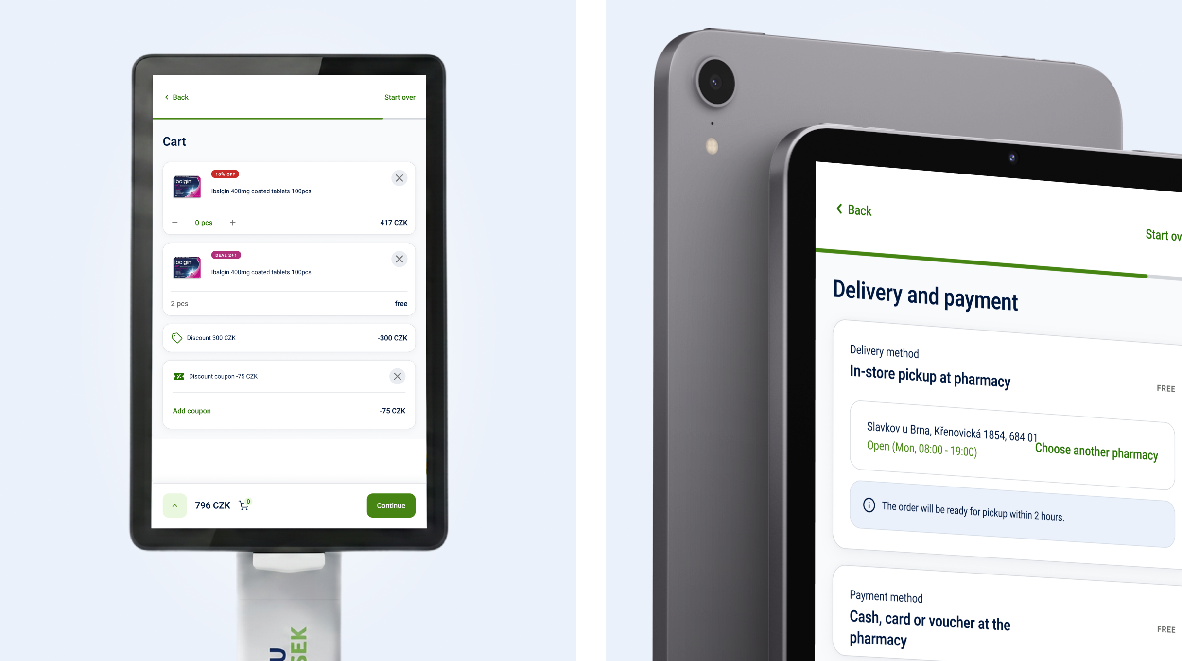 BENU Kiosk: a self-service experience at the pharmacy that reduces wait times and guides customers to the right next step