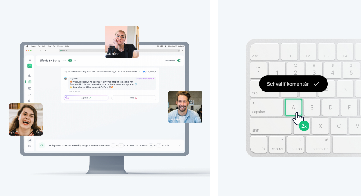 Tvoříme bezpečnější digitální prostor s AI moderováním obsahu pro Elv.ai